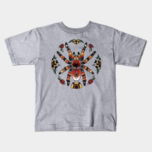 Spirit Spider Kids T-Shirt by Bolt•Slinger•22